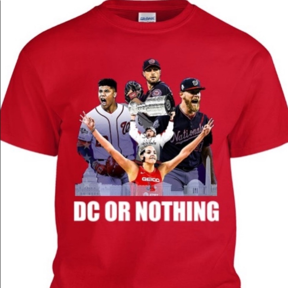 Nats, Mystics & Capitals Tshirt